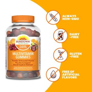 Sundown Naturals Adult Multivitamin Gummies With Vitamin D3