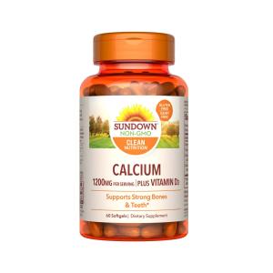 Sundown Naturals Calcium Plus Vitamin D3 1200 Mg Softgels