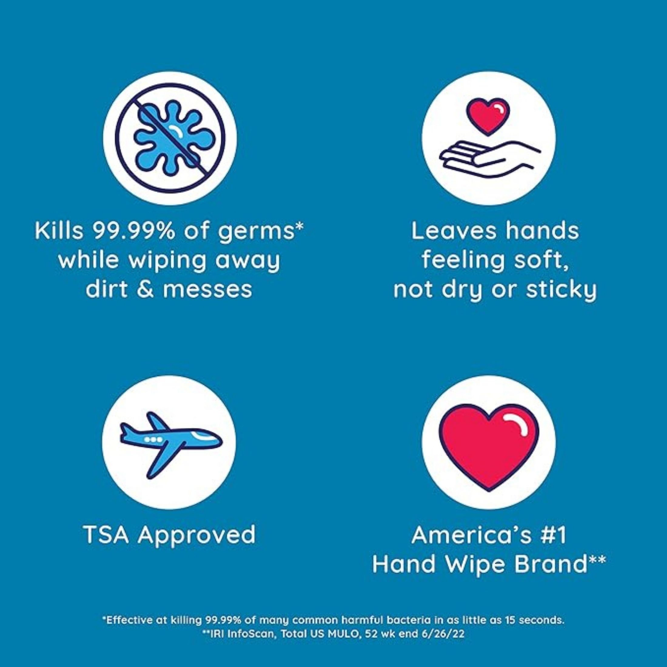 Wet Ones Antibacterial Hand Wipes Travel Pack - Tropical Splash - 20ct