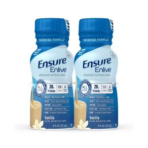 Ensure Enlive Advanced Meal Replacement Shake Vanilla Ready-to-Drink 8 Fl Oz Bottles