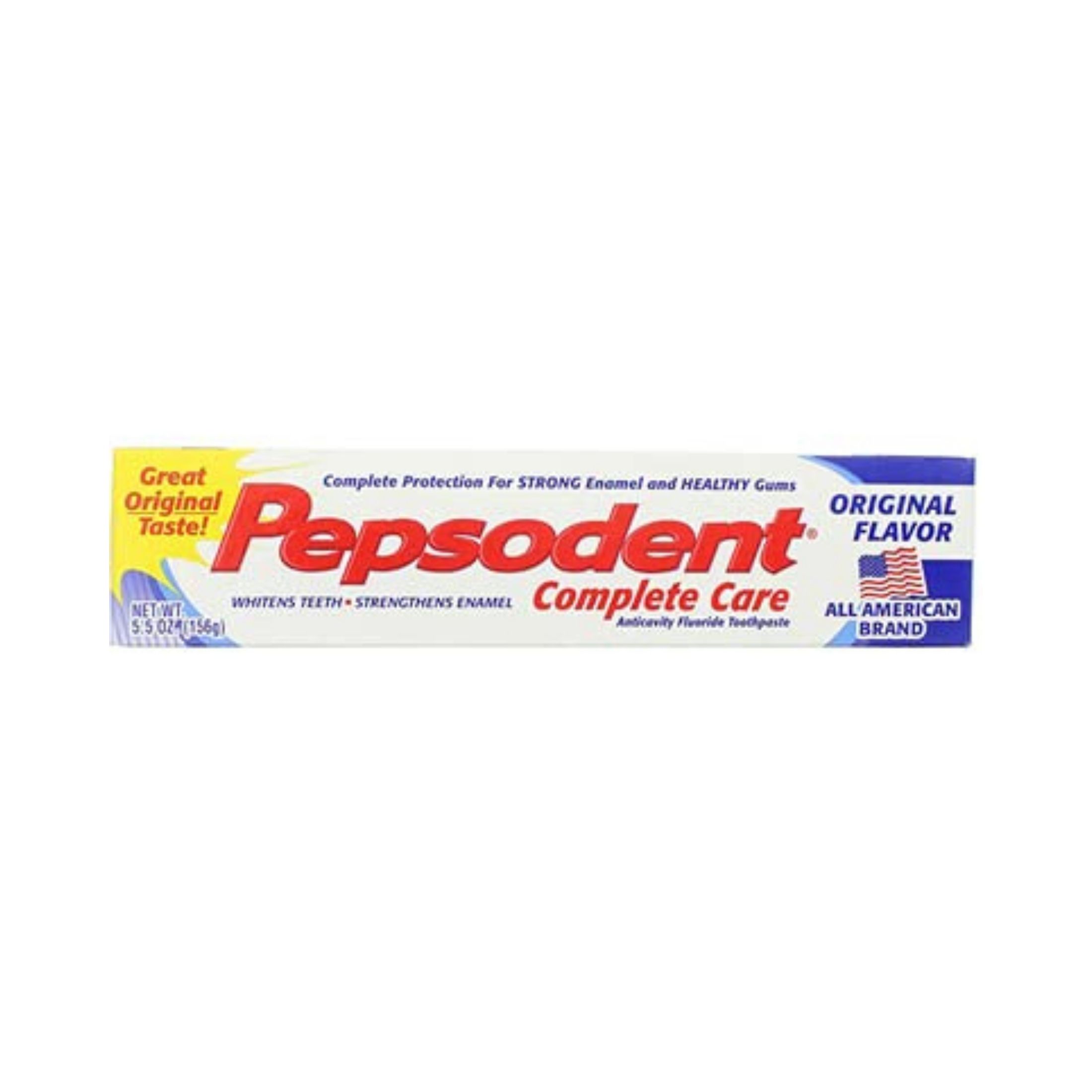 Pepsodent Complete Care Anticavity Fluoride Toothpaste Original Flavor