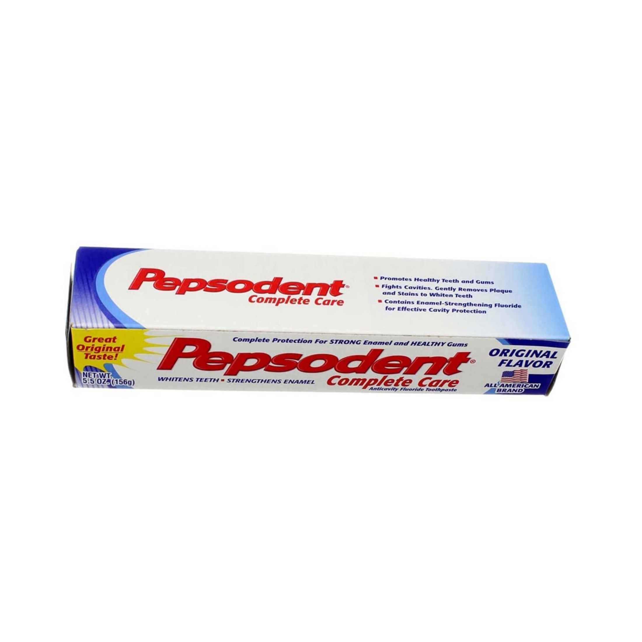 Pepsodent Complete Care Anticavity Fluoride Toothpaste Original Flavor
