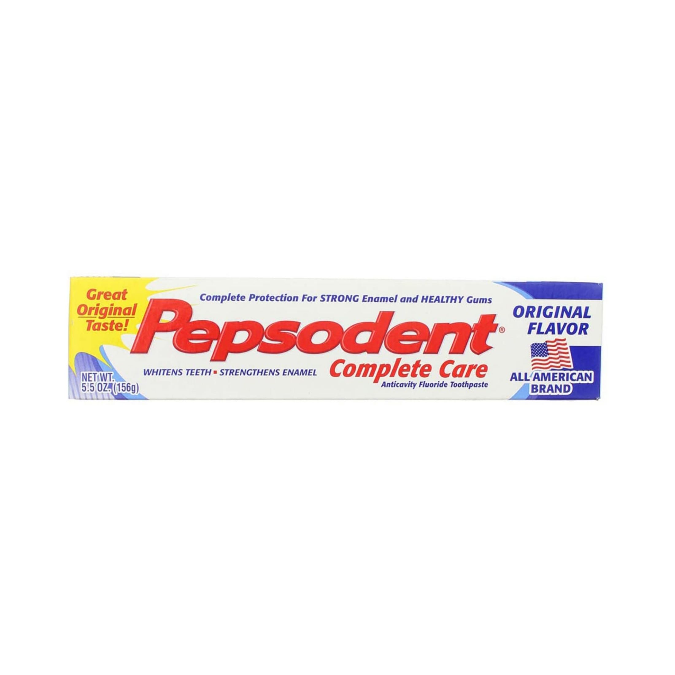 Pepsodent Complete Care Anticavity Fluoride Toothpaste Original Flavor