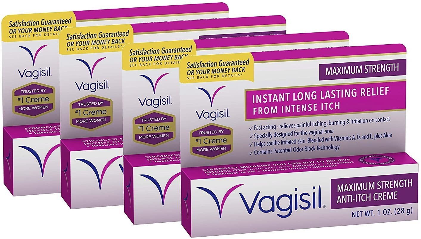 Vagisil Maximum Strength Anti Itch Creme 1 Oz