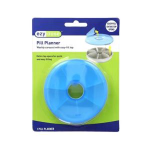 Ezy Dose Pill Organizer, Carousel, Weekly