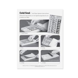 Ezy Dose Unit Cold Seal 28 Count Blister Extra Large 1X