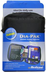 Medicool Dia-Pak Deluxe Diabetic Supply Organizer