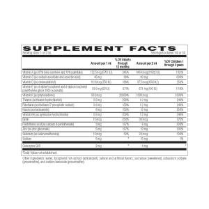 Dekas Plus Multivitamin Supplement Liquid, 2 Fl. Oz