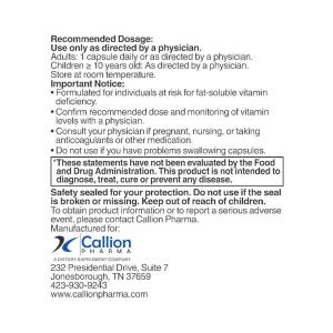 DEKAs Essential Multivitamin Supplement Capsules