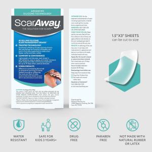 ScarAway Silicone Sheets