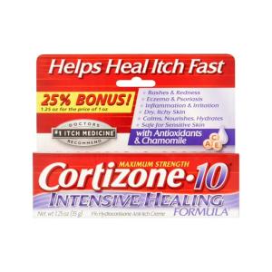 Cortizone 10 Intense Healing Formula 1% Hydrocortisone Anti-Itch Creme 1.25oz