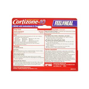 Cortizone 10 Intense Healing Formula 1% Hydrocortisone Anti-Itch Creme 1.25oz