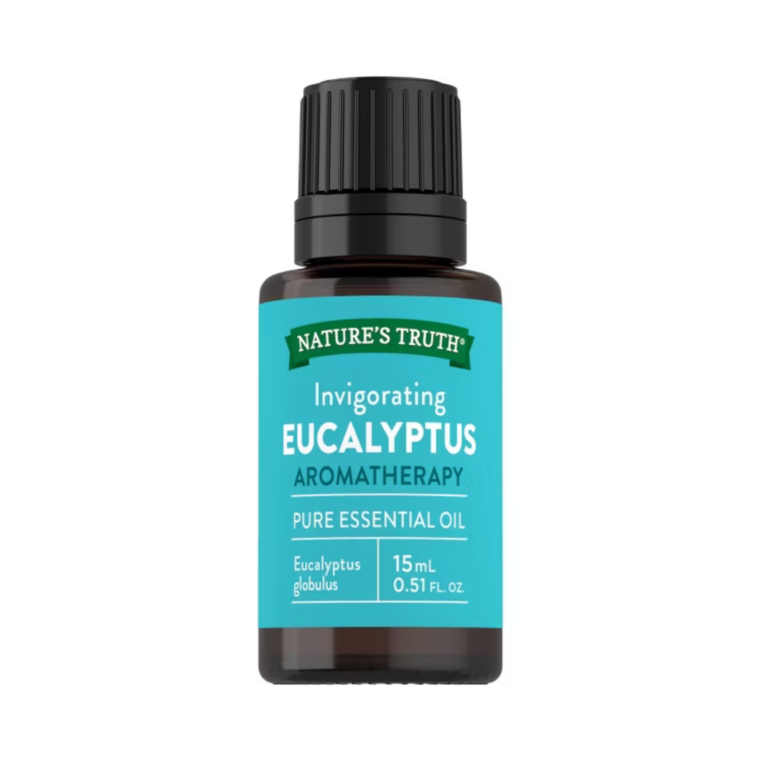 Nature's Truth Pure Essential Oil, Eucalyptus, Invigorating, Aromatherapy 0.51 Fl Oz