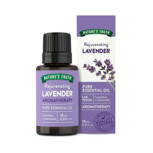 Nature's Truth Pure Essential Oil, Aromatherapy, Lavender, 0.51 Fl Oz