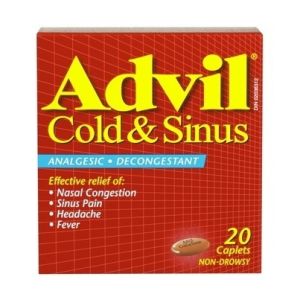 Marques Advil Capsules Cold & Sinus 20’s