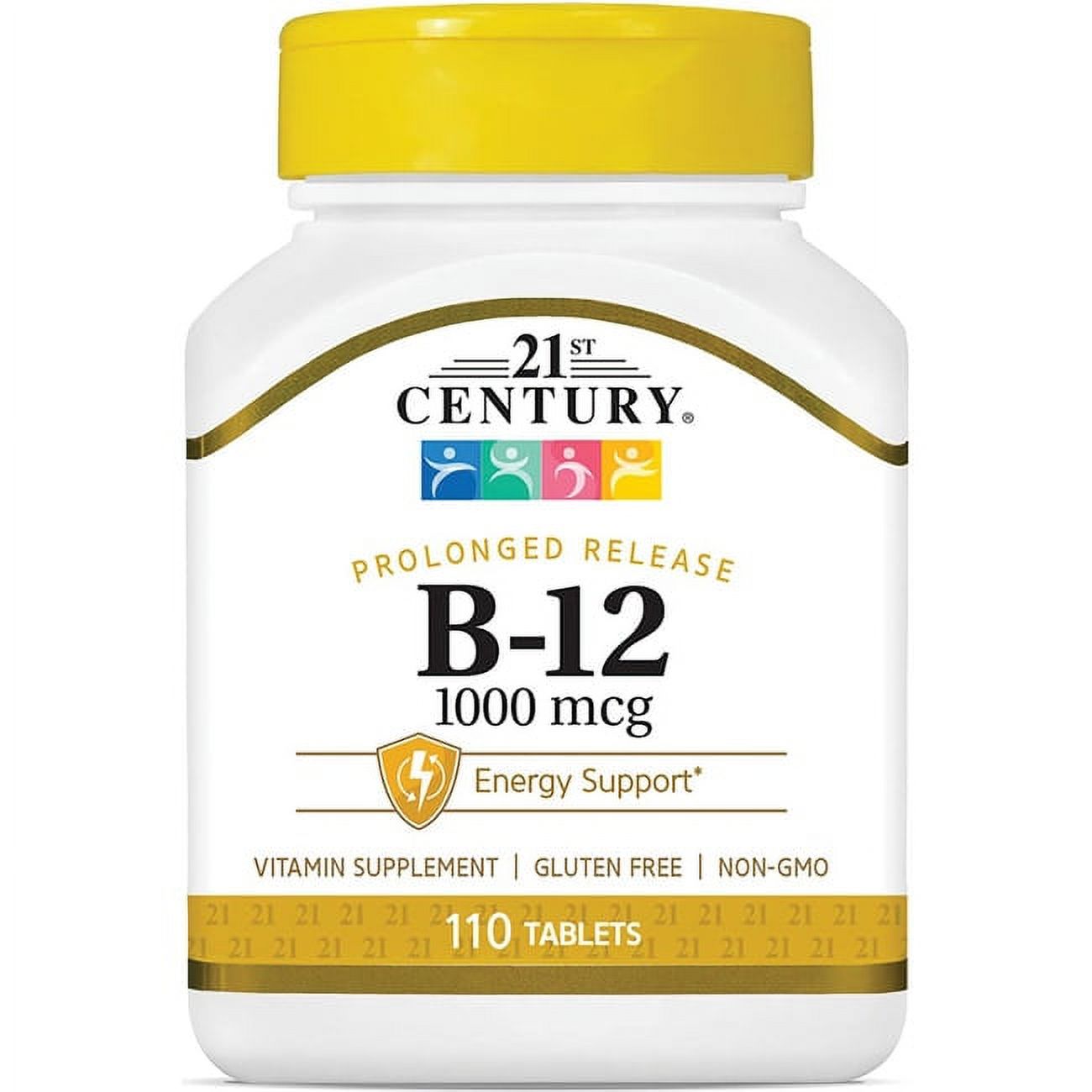 21st Century Vitamin B-12, Prolonged Release, 1000 Mcg, Tablets