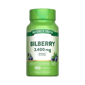 Nature's Truth Bilberry 2400 Mg Capsules