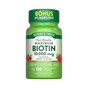 Nature's Truth Biotin, 1000 Mcg, Tablets