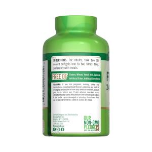 Nature's Truth Fish Oil, Odorless, 2,400 Mg, Softgels, Natural Lemon Flavor