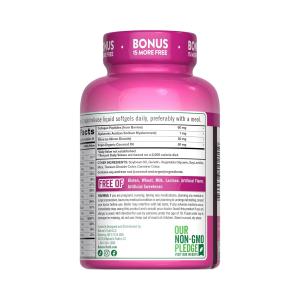 Nature's Truth Superior Strength Hair, Skin & Nails With 5000 Mcg Biotin Liquid Softgels