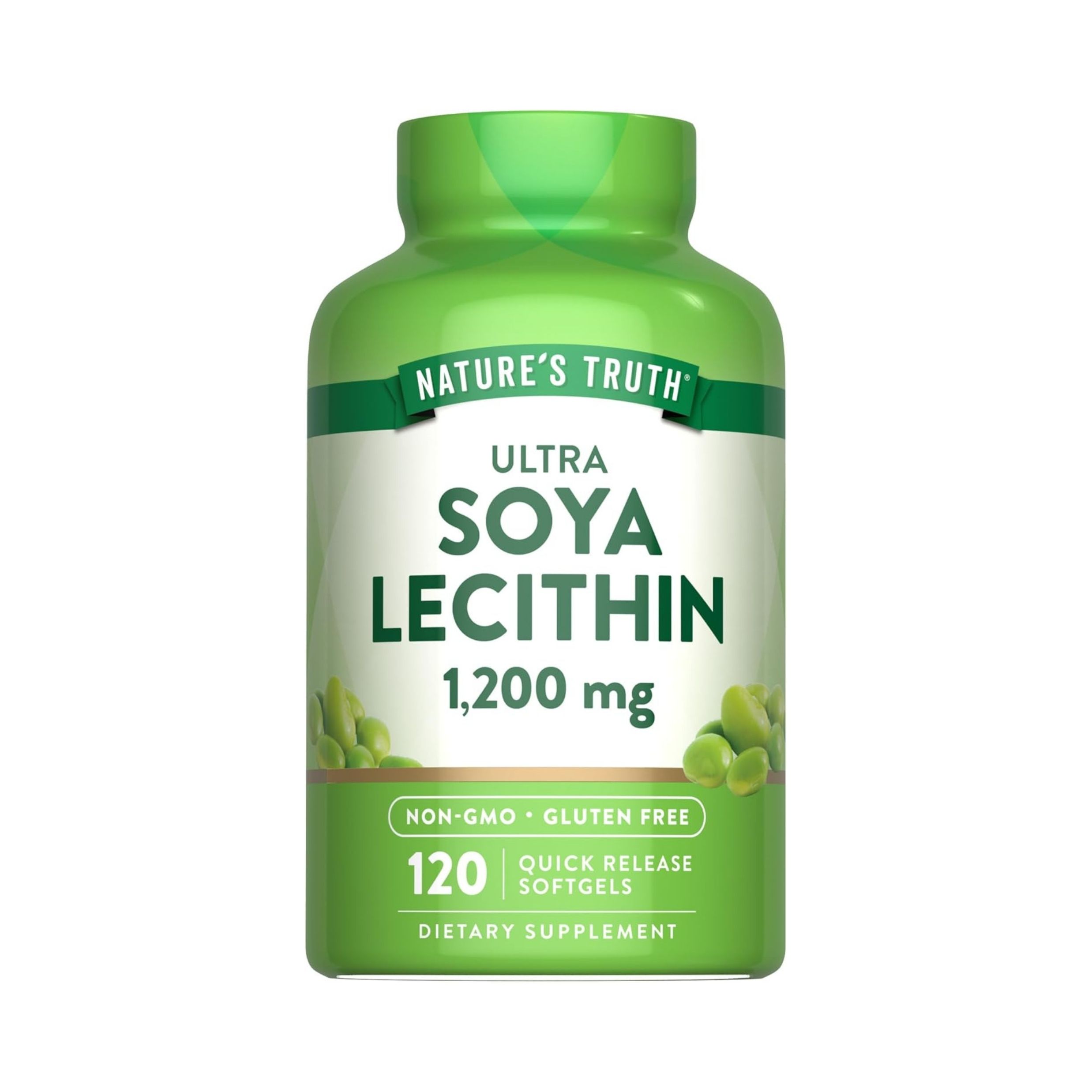 Nature's Truth Ultra Soya Lecithin Softgels 1200 Mg