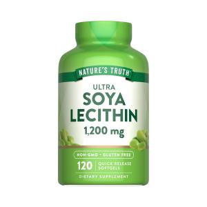 Nature's Truth Ultra Soya Lecithin Softgels 1200 Mg