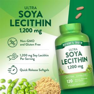 Nature's Truth Ultra Soya Lecithin Softgels 1200 Mg