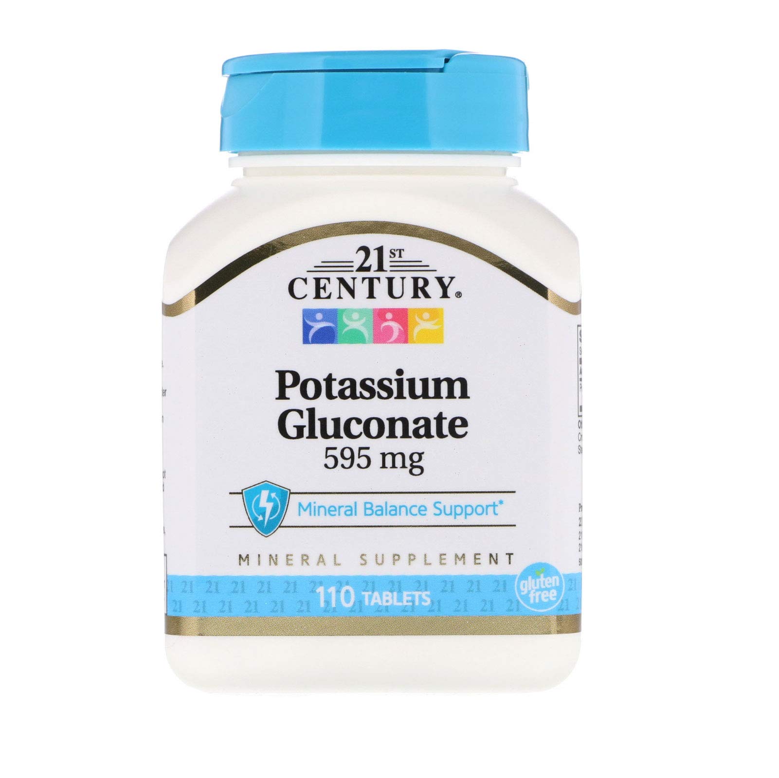 21st Century Potassium Gluconate, 595 Mg, Tablets