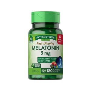 Nature's Truth Sleep Natural Berry Flavor 3 Mg Melatonin
