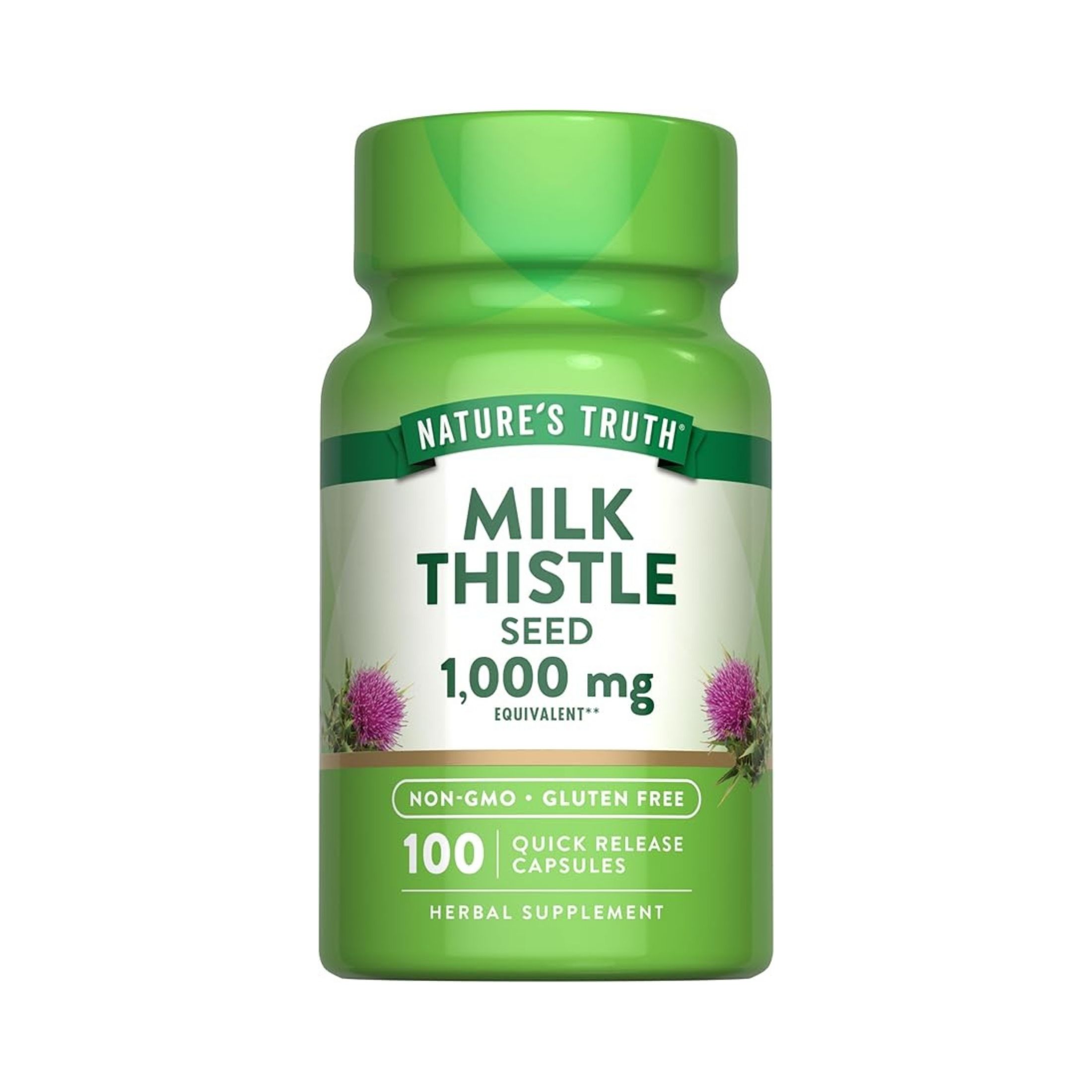 Nature's Truth Milk Thistle Seed Extract 1000 Mg Capsules
