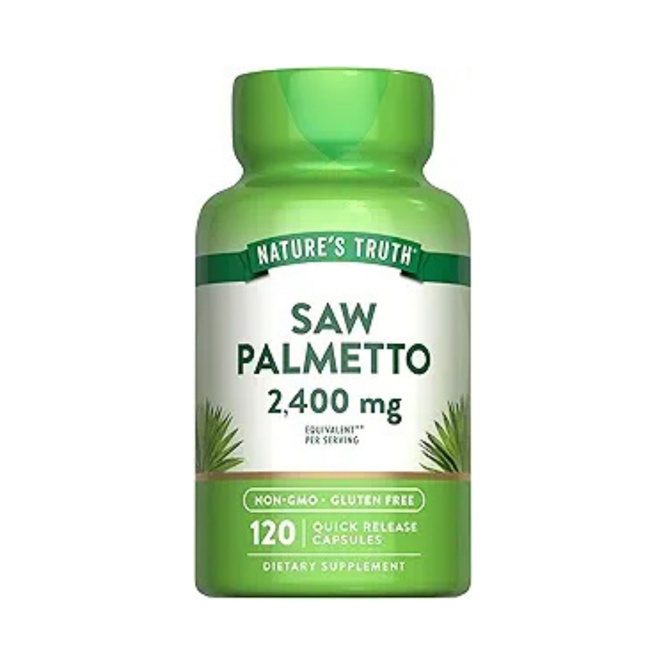 Nature's Truth Saw Palmetto 2400 Mg Quick Release Capsules