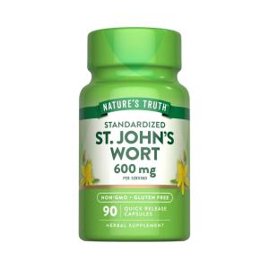 Nature's Truth Standardized St John's Wort 300 Mg Capsules