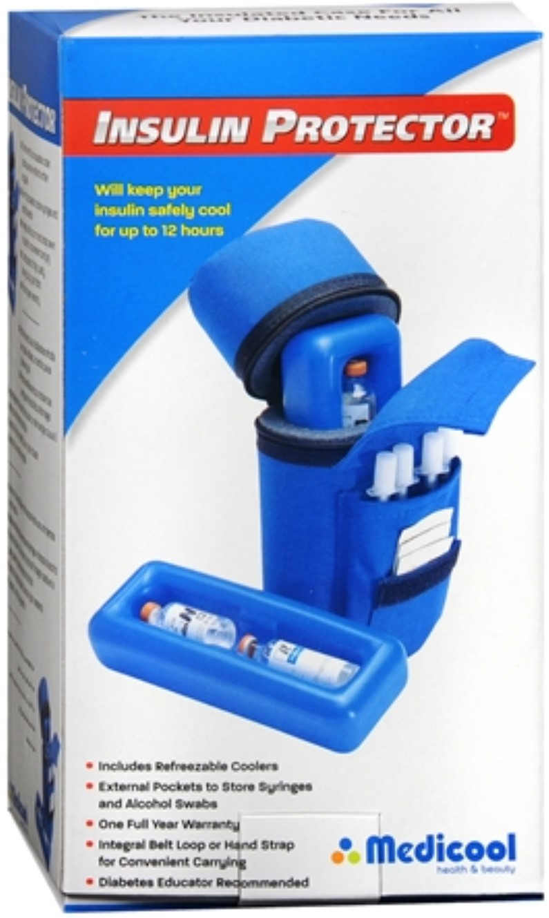 Medicool Insulin Protector Case Blue