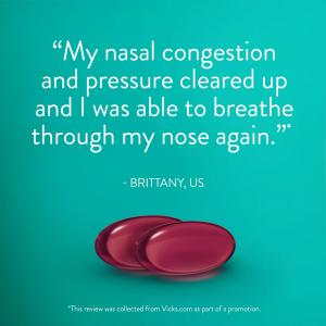 Vicks Nasal Decongestant, Severe, All In One, Sinus, Non Drowsy, Liqui Caps