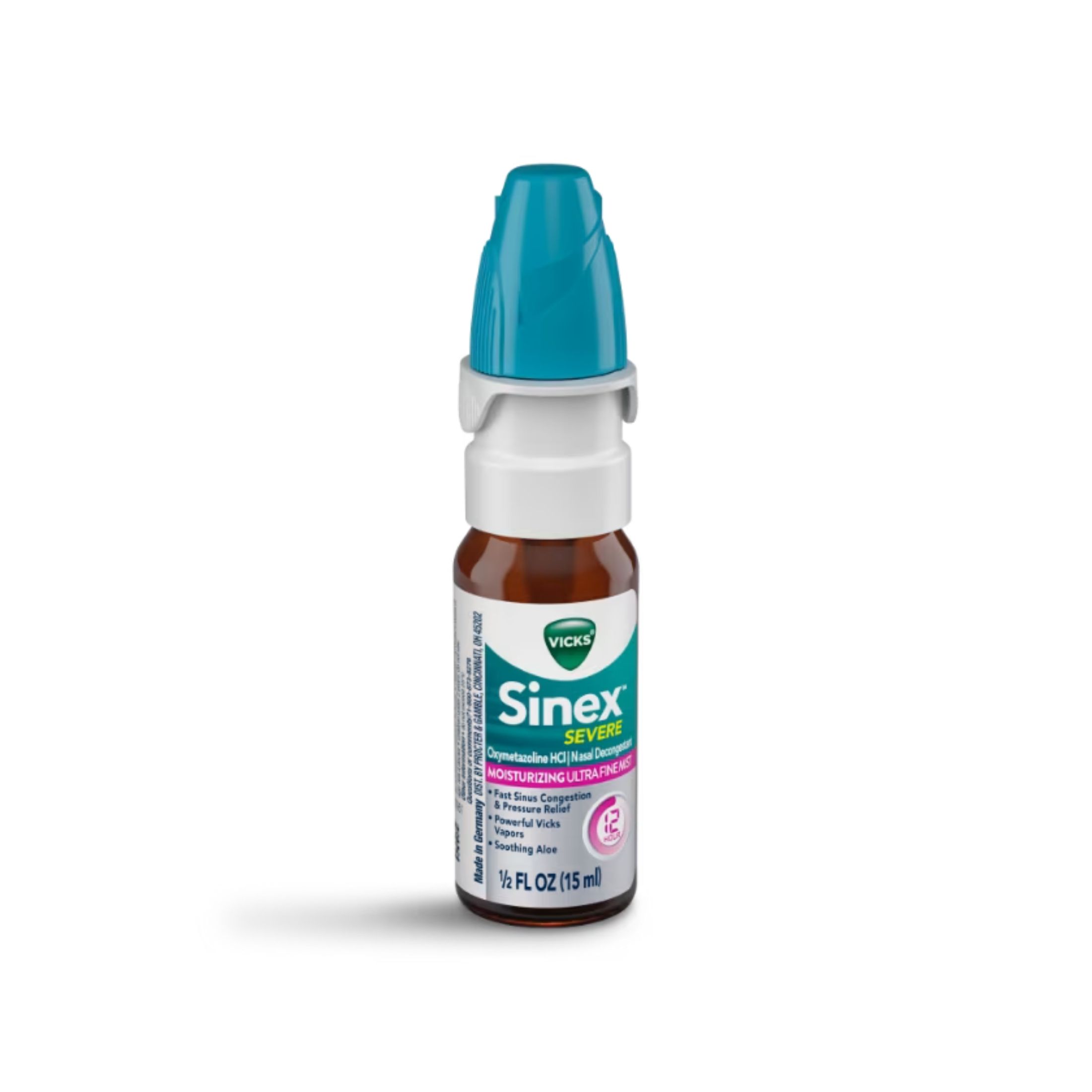Vicks Sinex Severe Moisturizing Ultra Fine Mist Nasal Decongestant 0.5 Fl Oz