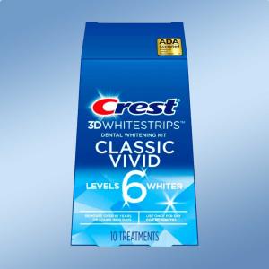 Crest 3D White Classic Vivid Dental Whitening Kit With 10 Treatments