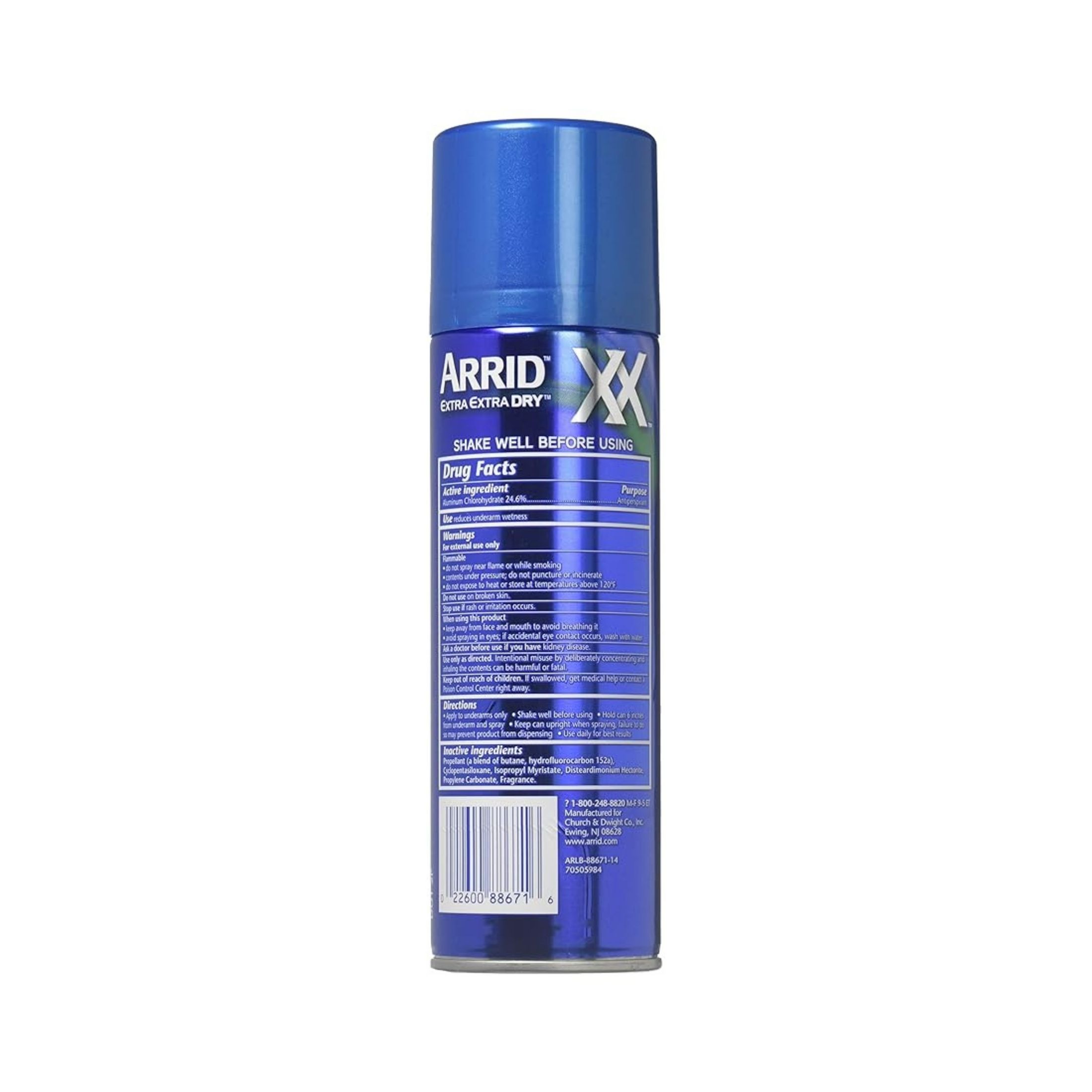 Arrid X X Ultra Clear Fresh Deodorant 6 Oz