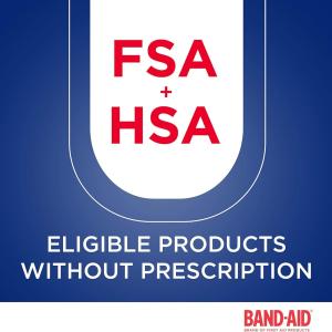 Band-Aid Brand Water Block Flex Waterproof Adhesive Pads, Large
