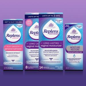Replens Long Lasting Vaginal Moisturizer Pre-Filled Applicators