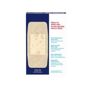 Band-Aid Brand Water Block Flex Adhesive Bandages, Extra Large