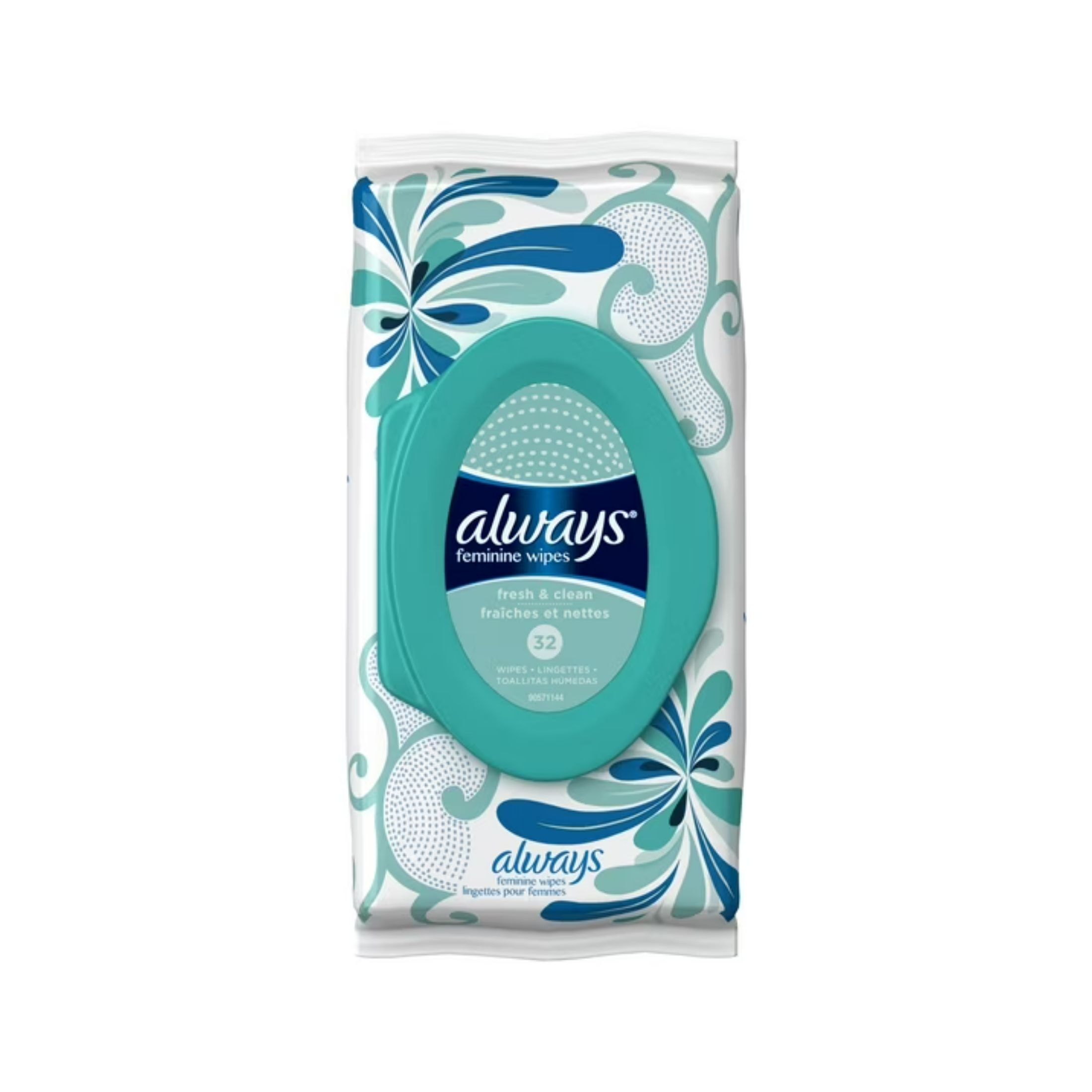 Always Feminine Wipes, Fresh & Clean, Soft Pack, 32 Ct