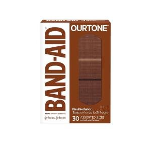 Band-Aid Ourtone Flex Fabric, Assorted Sizes