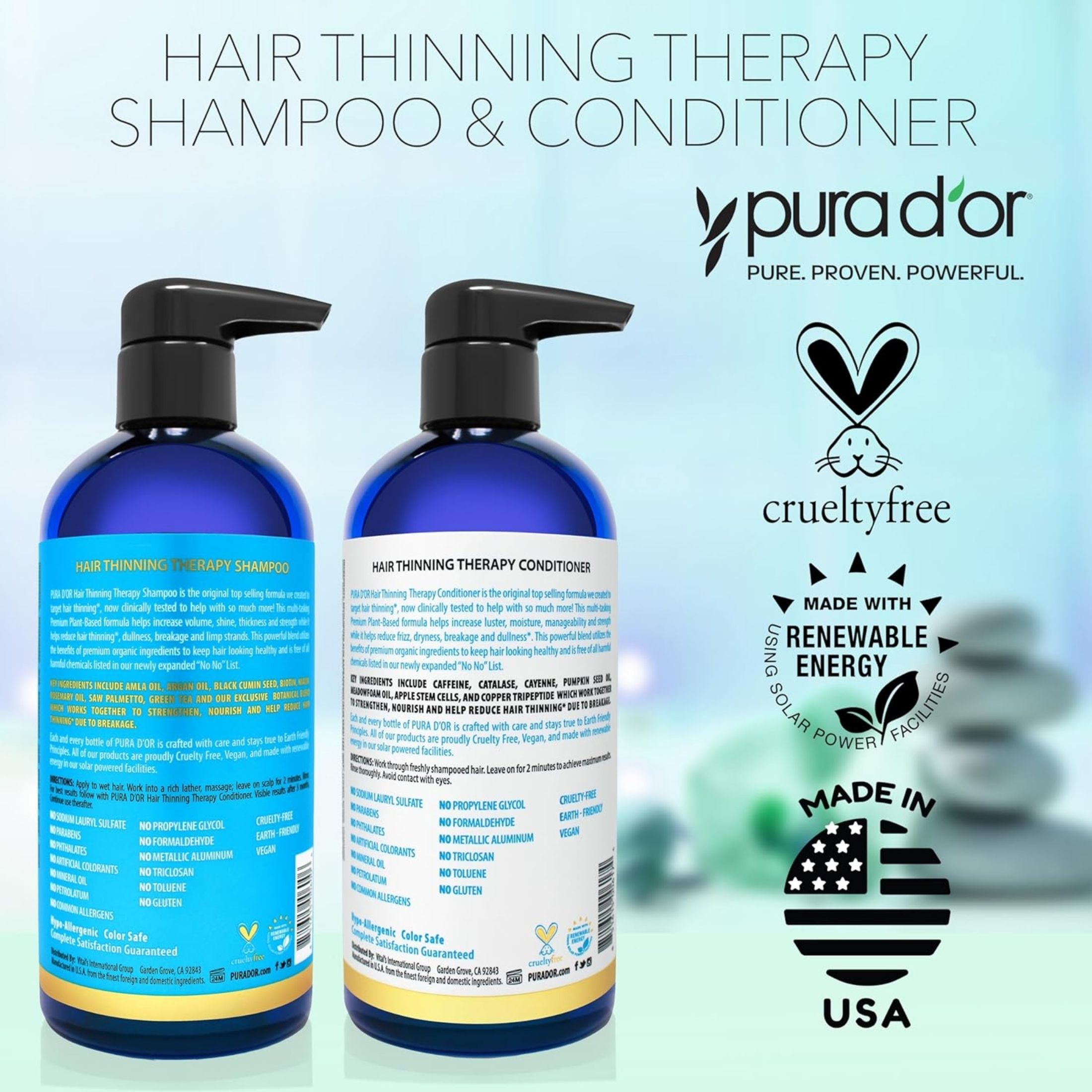 Pura D'or Hair Thinning Therapy Shampoo