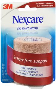 Nexcare No Hurt Wrap, Unstretched, 3 Inch