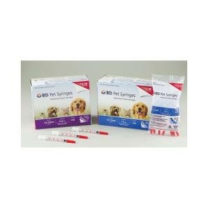 BD U40 Insulin .5Ml X 29G X 12.7MM Pet Syringe