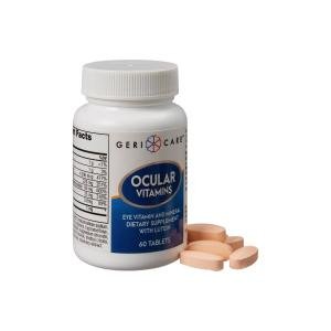 Geri-Care Eye Vitamin With Lutein Supplement Tablet 60 Per Bottle