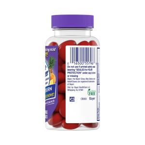 Alka-Seltzer Heartburn & Gas Relief Chews Antacid Anti-Gas Chewable Tablets Tropical Punch