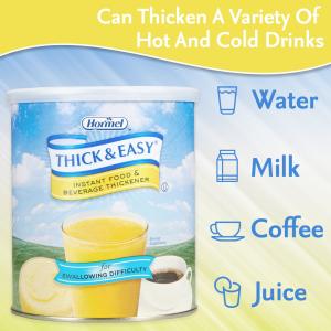 Hormel Thick & Easy Instant Food And Beverage Thickener, 8 Ounce