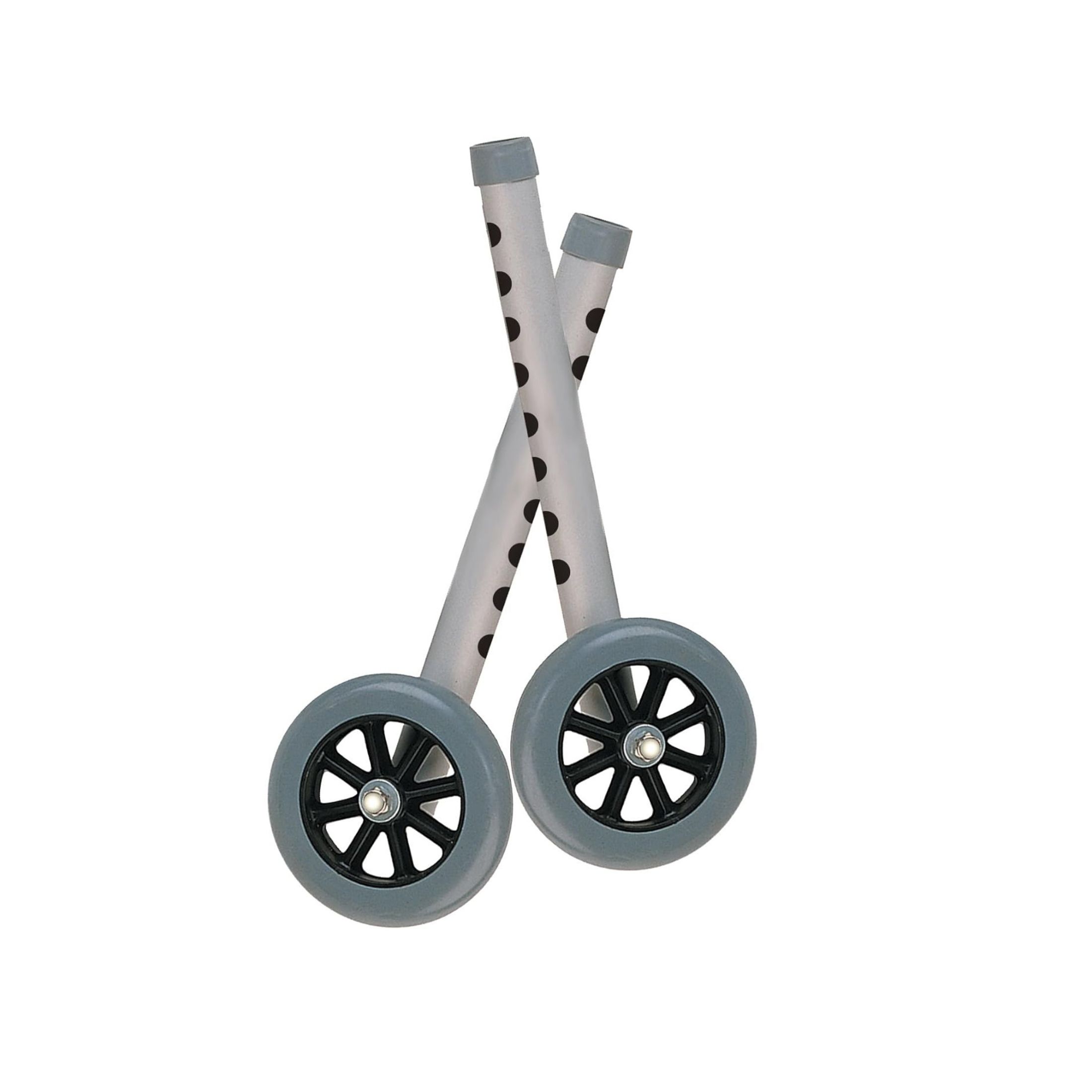 Drive Medical Universal 5" Walker Wheels, Gray