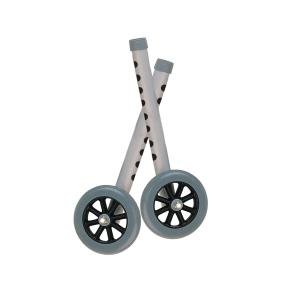 Drive Medical Universal 5" Walker Wheels, Gray
